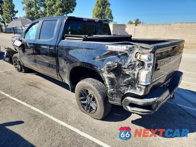 Drugie zdjęcie samochodu z przodu: 2019 CHEVROLET SILVERADO K1500 LT TRAIL BOSS VIN:3GCPYFED2KG153709 - miniatura