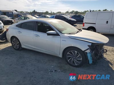 Czwarte zdjęcie samochodu z boku: 2019 HONDA INSIGHT TOURING VIN:19XZE4F98KE027852 - miniatura