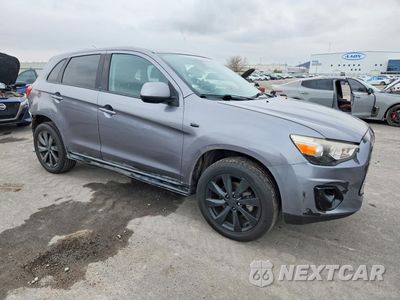 Czwarte zdjęcie samochodu z boku: 2014 MITSUBISHI OUTLANDER SPORT ES VIN:4A4AP3AU1EE014527 - miniatura