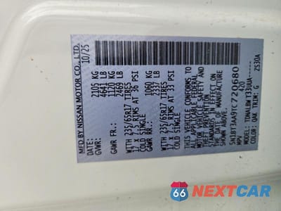 Zdjęcie 13 z 13 samochodu: 2026 NISSAN ROGUE S VIN:5N1BT3AA9TC720680 - miniatura