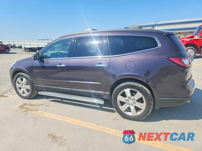 Drugie zdjęcie samochodu z przodu: 2015 CHEVROLET TRAVERSE LTZ VIN:1GNKVJKD5FJ260436 - miniatura