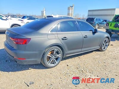 Trzecie zdjęcie samochodu z tyłu: 2018 AUDI A4 PREMIUM PLUS VIN:WAUENAF4XJA094193 - miniatura