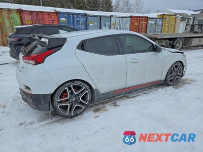 Trzecie zdjęcie samochodu z tyłu: 2020 HYUNDAI VELOSTER N BASE VIN:KMHT36AH0LU005509 - miniatura