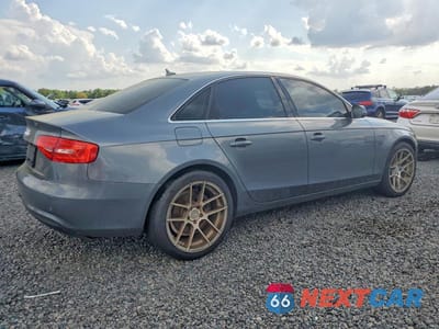 Trzecie zdjęcie samochodu z tyłu: 2013 AUDI A4 PREMIUM VIN:WAUBFAFL0DN019930 - miniatura