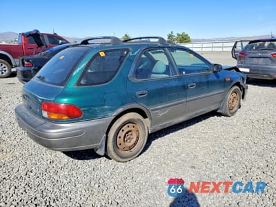 Trzecie zdjęcie samochodu z tyłu: 1998 SUBARU IMPREZA OUTBACK VIN:JF1GF4854WH814690 - miniatura