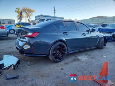 Trzecie zdjęcie samochodu z tyłu: 2024 BMW M3 COMPETITION VIN:WBS43AY08RFS04812 - miniatura