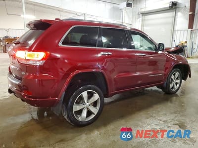 Trzecie zdjęcie samochodu z tyłu: 2016 JEEP GRAND CHEROKEE OVERLAND VIN:1C4RJFCT9GC453748 - miniatura