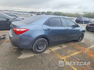 Trzecie zdjęcie samochodu z tyłu: 2018 TOYOTA COROLLA LE VIN:2T1BURHE7JC059586 - miniatura