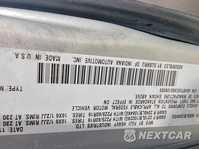 Zdjęcie 10 z 10 samochodu: 2005 SUBARU BAJA TURBO VIN:4S4BT63C956106083 - miniatura