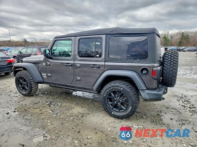 Drugie zdjęcie samochodu z przodu: 2019 JEEP WRANGLER UNLIMITED SPORT VIN:1C4HJXDG0KW666775 - miniatura