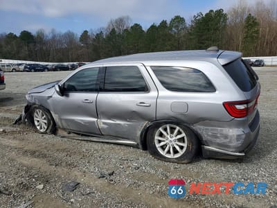 Drugie zdjęcie samochodu z przodu: 2019 DODGE DURANGO SXT VIN:1C4RDHAG7KC584971 - miniatura