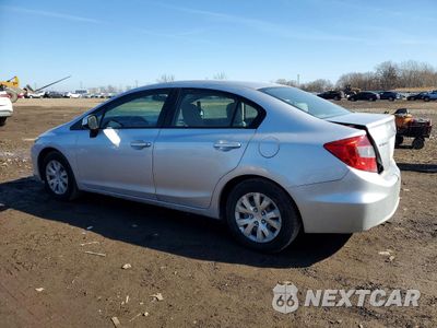 Drugie zdjęcie samochodu z przodu: 2012 HONDA CIVIC LX VIN:19XFB2F52CE034441 - miniatura