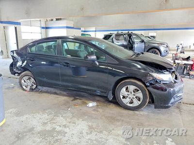 Czwarte zdjęcie samochodu z boku: 2015 HONDA CIVIC LX VIN:19XFB2F53FE223734 - miniatura