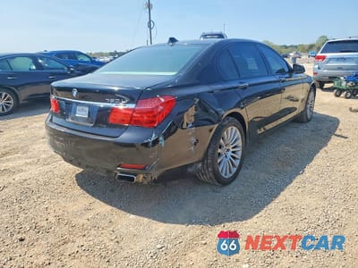 Trzecie zdjęcie samochodu z tyłu: 2009 BMW 750 LI VIN:WBAKB83539CY59374 - miniatura