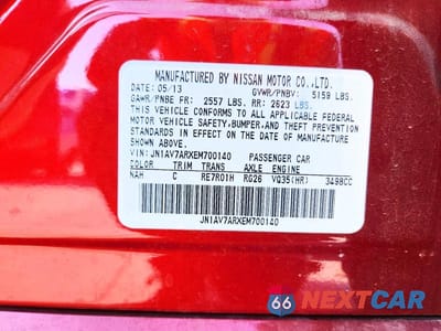 Zdjęcie 13 z 13 samochodu: 2014 INFINITI Q50 HYBRID PREMIUM VIN:JN1AV7ARXEM700140 - miniatura