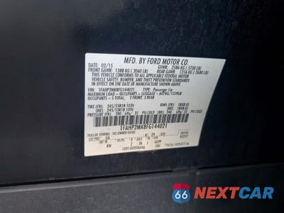 Zdjęcie 12 z 12 samochodu: 2015 FORD TAURUS POLICE INTERCEPTOR VIN:1FAHP2MK8FG144021 - miniatura