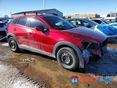 Czwarte zdjęcie samochodu z boku: 2019 MAZDA CX-3 TOURING VIN:JM1DKFC7XK0436090 - miniatura