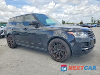 Czwarte zdjęcie samochodu z boku: 2017 LAND ROVER RANGE ROVER HSE VIN:SALGS2FK7HA368610 - miniatura