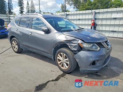 Czwarte zdjęcie samochodu z boku: 2014 NISSAN ROGUE SV VIN:5N1AT2MTXEC813164 - miniatura