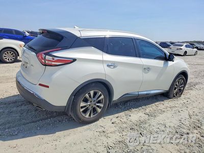 Trzecie zdjęcie samochodu z tyłu: 2016 NISSAN MURANO SL VIN:5N1AZ2MG9GN117937 - miniatura