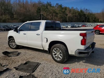 Drugie zdjęcie samochodu z przodu: 2021 CHEVROLET SILVERADO K1500 LTZ VIN:3GCUYGEL1MG139173 - miniatura