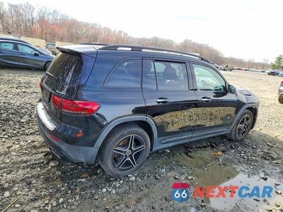 Trzecie zdjęcie samochodu z tyłu: 2022 MERCEDES-BENZ GLB 250 4MATIC VIN:W1N4M4HB3NW174502 - miniatura