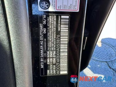 Zdjęcie 10 z 10 samochodu: 2017 MERCEDES-BENZ E 300 4MATIC VIN:WDDZF4KBXHA053876 - miniatura