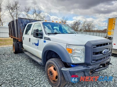 Czwarte zdjęcie samochodu z boku: 2016 FORD F450 SUPER DUTY VIN:1FD0W4GY4GEB08356 - miniatura