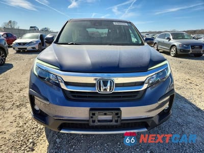 Piąte zdjęcie samochodu w środku: 2021 HONDA PILOT EXL VIN:5FNYF6H59MB069264 - miniatura