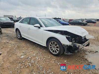 Czwarte zdjęcie samochodu z boku: 2021 AUDI A4 PREMIUM 40 VIN:WAUABAF44MA078986 - miniatura