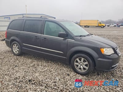 Czwarte zdjęcie samochodu z boku: 2012 CHRYSLER TOWN & COUNTRY TOURING VIN:2C4RC1BG7CR116126 - miniatura