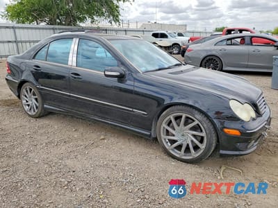 Czwarte zdjęcie samochodu z boku: 2006 MERCEDES-BENZ C 230 VIN:WDBRF52H76F783828 - miniatura