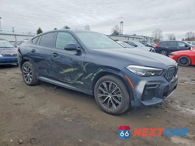 Czwarte zdjęcie samochodu z boku: 2023 BMW X6 XDRIVE40I VIN:5UXCY6C03P9R56369 - miniatura