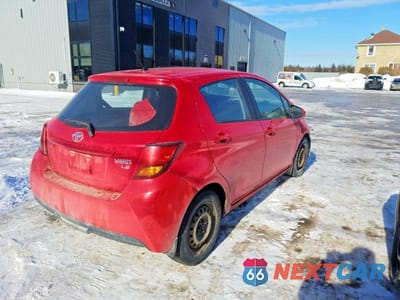 Trzecie zdjęcie samochodu z tyłu: 2017 TOYOTA YARIS 5-DOOR L VIN:VNKKTUD30HA081509 - miniatura