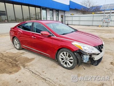 Czwarte zdjęcie samochodu z boku: 2013 HYUNDAI AZERA VIN:KMHFG4JG9DA217650 - miniatura