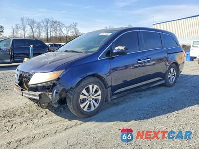 2014 HONDA ODYSSEY EXL 5FNRL5H63EB010096 - główne zdjęcie licytacji z USA - miniatura