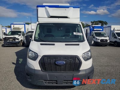 Piąte zdjęcie samochodu w środku: 2021 FORD TRANSIT DELIVERY TRUCK VIN:1FDBW5Z84MKA79918 - miniatura