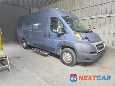 Czwarte zdjęcie samochodu z boku: 2021 RAM PROMASTER 3500 DELIVERY VAN VIN:3C6MRVJGXME550276 - miniatura