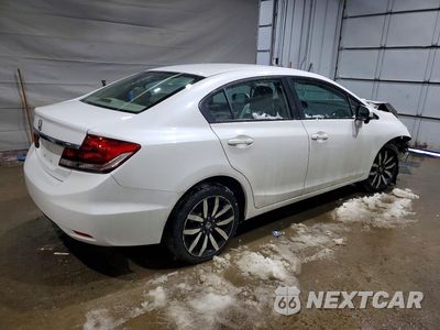 Trzecie zdjęcie samochodu z tyłu: 2015 HONDA CIVIC EXL VIN:19XFB2F91FE257531 - miniatura