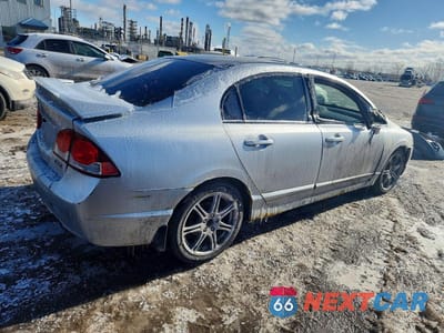 Trzecie zdjęcie samochodu z tyłu: 2009 ACURA CSX VIN:2HHFD56599H201612 - miniatura