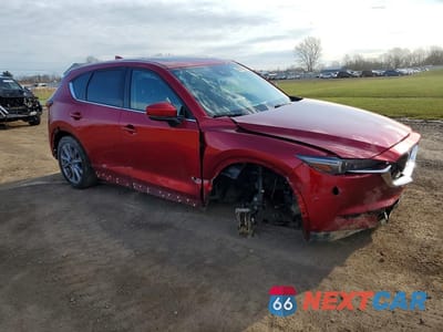 Czwarte zdjęcie samochodu z boku: 2019 MAZDA CX-5 GRAND TOURING VIN:JM3KFBDM5K1639530 - miniatura