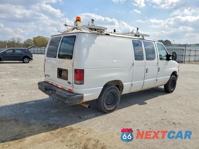 Trzecie zdjęcie samochodu z tyłu: 2008 FORD E150 UTILITY / SERVICE VAN VIN:1FTNE14W28DA65609 - miniatura