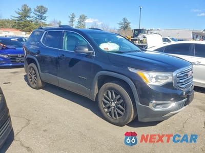 Czwarte zdjęcie samochodu z boku: 2018 GMC ACADIA SLT-1 VIN:1GKKNMLS6JZ248267 - miniatura