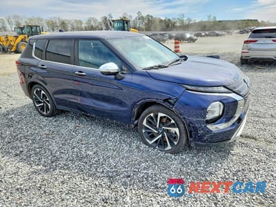 Czwarte zdjęcie samochodu z boku: 2022 MITSUBISHI OUTLANDER SE VIN:JA4J4UA87NZ038441 - miniatura