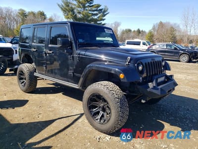 Czwarte zdjęcie samochodu z boku: 2015 JEEP WRANGLER UNLIMITED SAHARA VIN:1C4BJWEGXFL663789 - miniatura