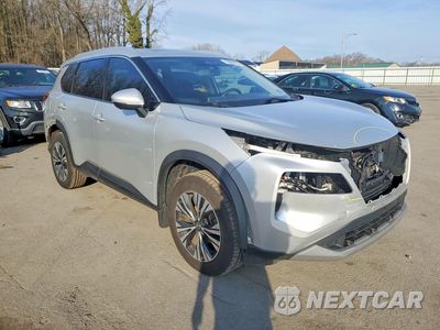 Czwarte zdjęcie samochodu z boku: 2021 NISSAN ROGUE SV VIN:JN8AT3BB8MW220134 - miniatura