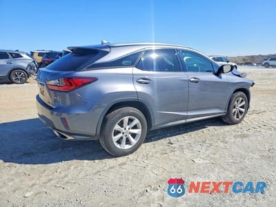 Trzecie zdjęcie samochodu z tyłu: 2017 LEXUS RX 350 BASE VIN:2T2BZMCA2HC083079 - miniatura