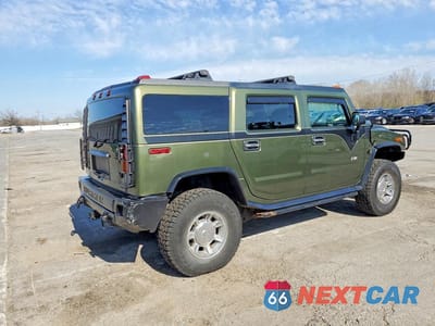 Trzecie zdjęcie samochodu z tyłu: 2003 HUMMER H2 VIN:5GRGN23U43H107700 - miniatura