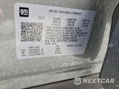 Zdjęcie 14 z 15 samochodu: 2025 CHEVROLET TRAX 2RS VIN:KL77LJEP2SC218893 - miniatura