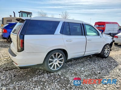 Trzecie zdjęcie samochodu z tyłu: 2021 CADILLAC ESCALADE PREMIUM LUXURY PLATINUM VIN:1GYS4DKL4MR398434 - miniatura